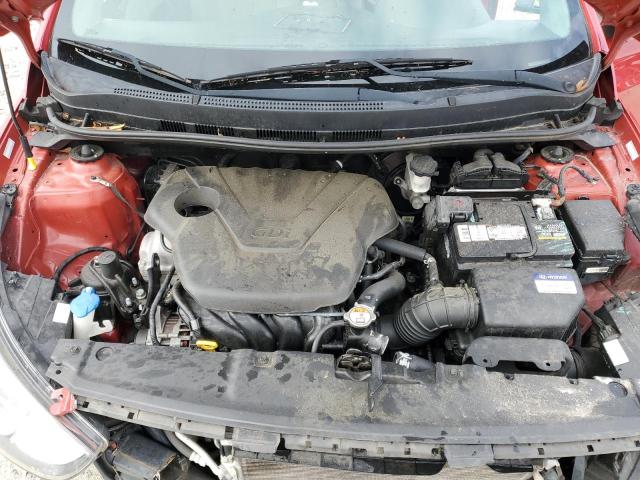 KMHCT4AE2HU318983 - 2017 HYUNDAI ACCENT SE RED photo 11