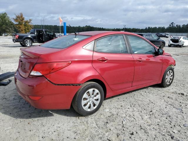 KMHCT4AE2HU318983 - 2017 HYUNDAI ACCENT SE RED photo 3