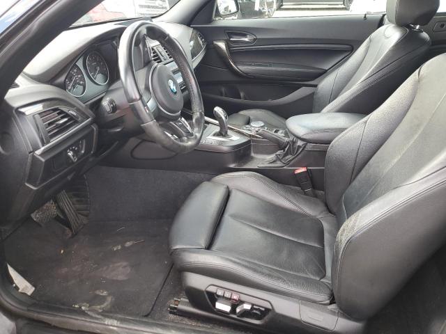 WBA1K9C59GV321605 - 2016 BMW 228 I SULEV BLACK photo 7