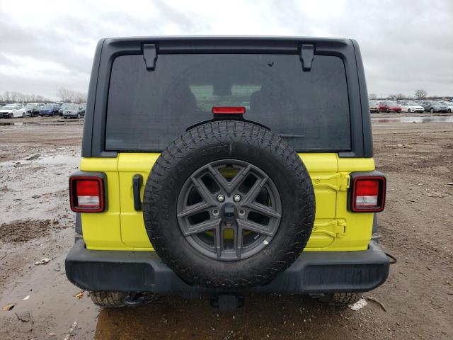 1C4PJXDN5RW113561 - 2024 JEEP WRANGLER SPORT YELLOW photo 6