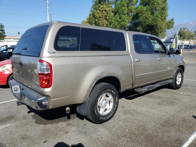 5TBET34185S496566 - 2005 TOYOTA TUNDRA DOUBLE CAB SR5 TAN photo 3