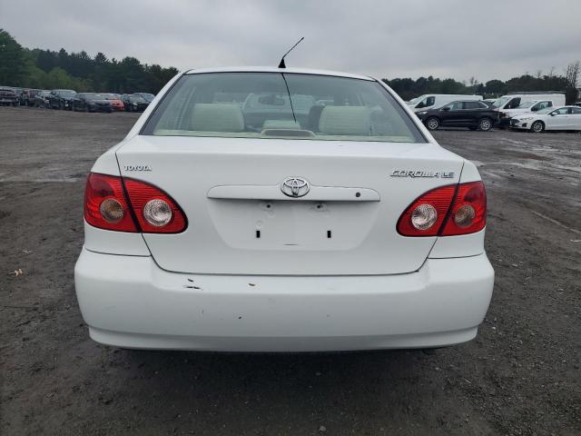 JTDBR32E970120978 - 2007 TOYOTA COROLLA CE WHITE photo 6