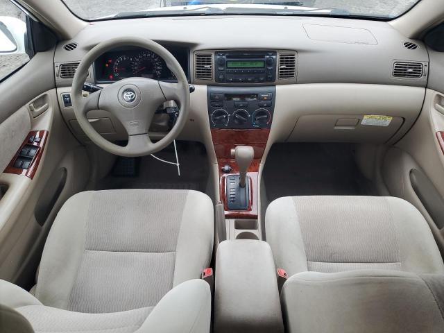 JTDBR32E970120978 - 2007 TOYOTA COROLLA CE WHITE photo 8