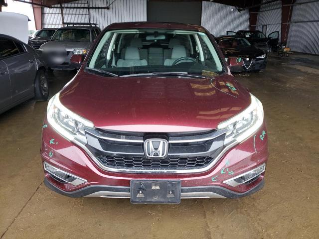 2HKRM3H54FH536491 - 2015 HONDA CR-V EX BURGUNDY photo 5