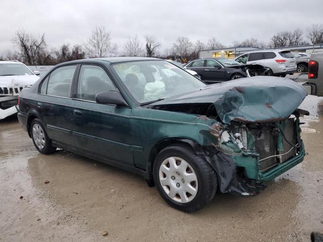 2HGEJ6617YH518623 - 2000 HONDA CIVIC BASE GREEN photo 4