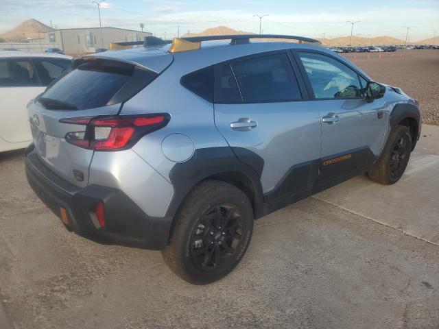 4S4GUHU66R3739851 - 2024 SUBARU CROSSTREK WILDERNESS SILVER photo 3