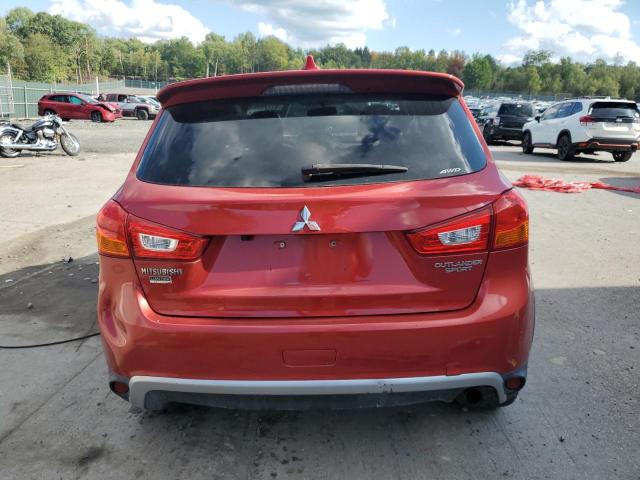 JA4AR3AU8HZ038610 - 2017 MITSUBISHI OUTLANDER ES RED photo 6