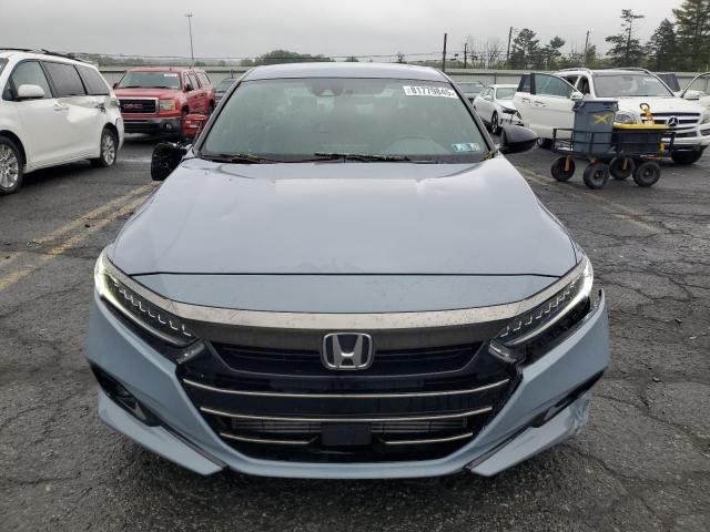 1HGCV1F39NA022460 - 2022 HONDA ACCORD SPORT 灰色 照片 5