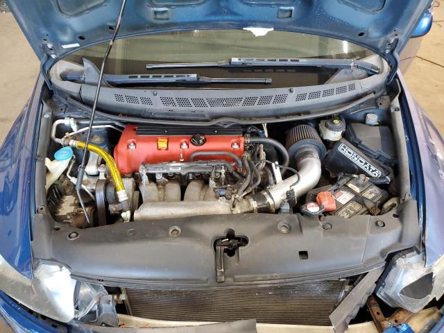 2HGFG21579H704296 - 2009 HONDA CIVIC SI Көк фото 11