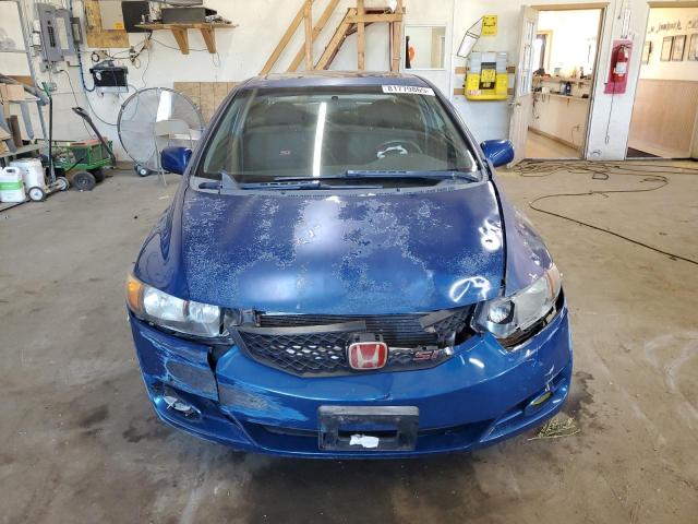 2HGFG21579H704296 - 2009 HONDA CIVIC SI Көк фото 5