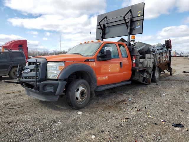 1FD0X5GY2CEB44415 - 2012 FORD F550 SUPER DUTY ORANGE photo 1