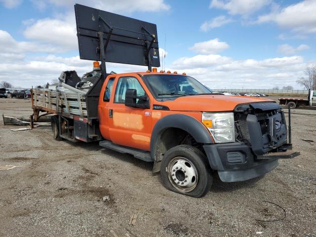 1FD0X5GY2CEB44415 - 2012 FORD F550 SUPER DUTY ORANGE photo 4