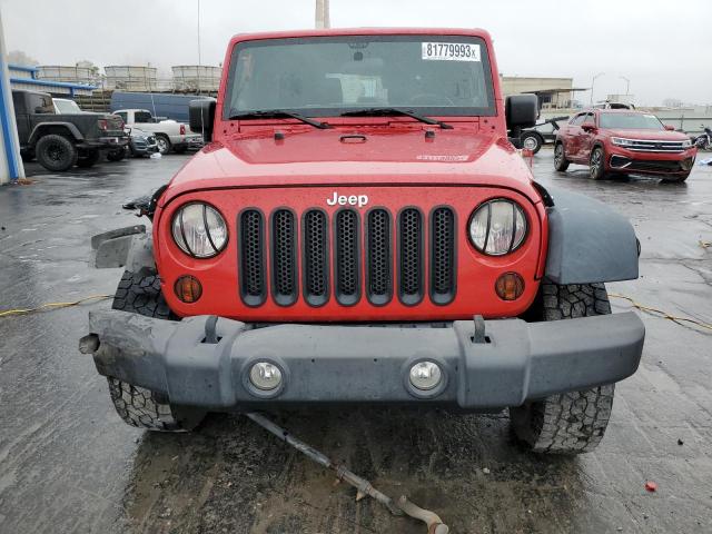 1C4AJWAGXCL212021 - 2012 JEEP WRANGLER SPORT RED photo 5