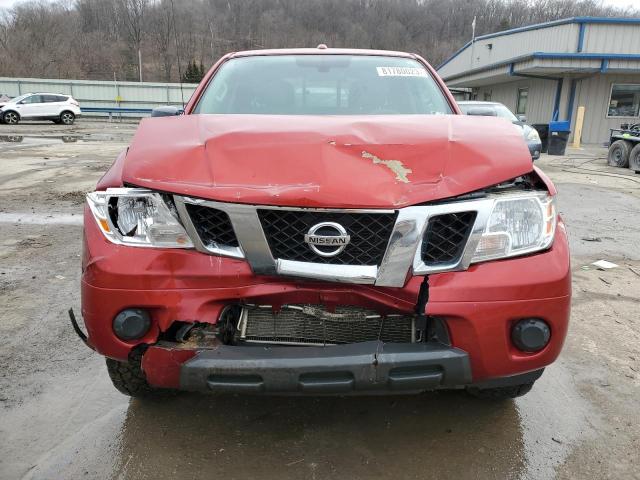 1N6AD0EV8FN756567 - 2015 NISSAN FRONTIER S BURGUNDY photo 5