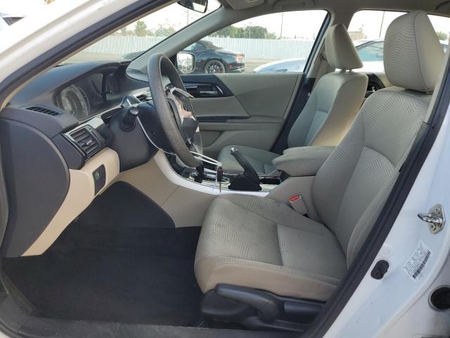 1HGCR2F33GA078360 - 2016 HONDA ACCORD LX თეთრი ფოტო 7