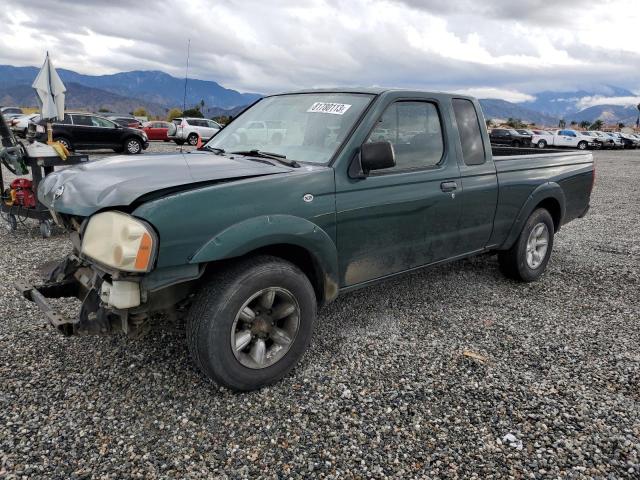 1N6DD26S61C354113 - 2001 NISSAN FRONTIER KING CAB XE GREEN photo 1