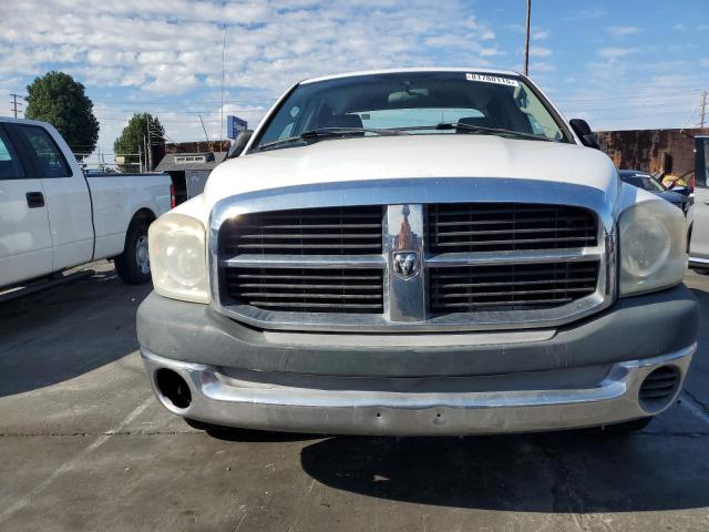 3D7KR28D27G702270 - 2007 DODGE RAM 2500 ST WHITE photo 5