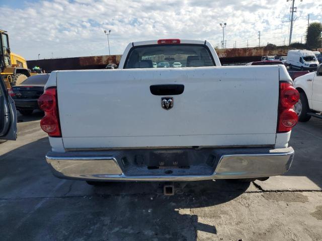 3D7KR28D27G702270 - 2007 DODGE RAM 2500 ST WHITE photo 6