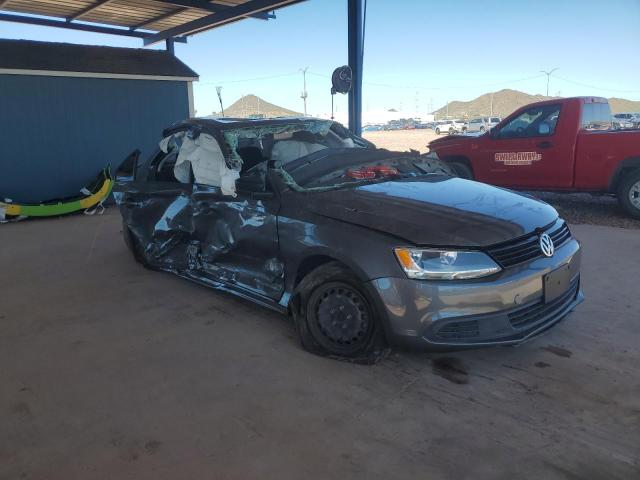 3VW2K7AJ9EM287195 - 2014 VOLKSWAGEN JETTA BASE 灰色 照片 4