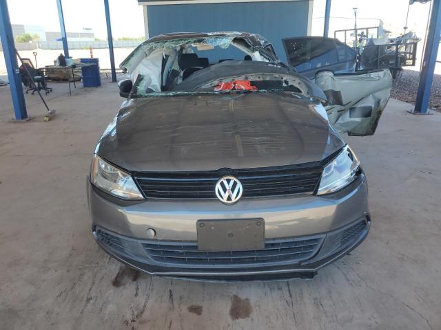 3VW2K7AJ9EM287195 - 2014 VOLKSWAGEN JETTA BASE 灰色 照片 5