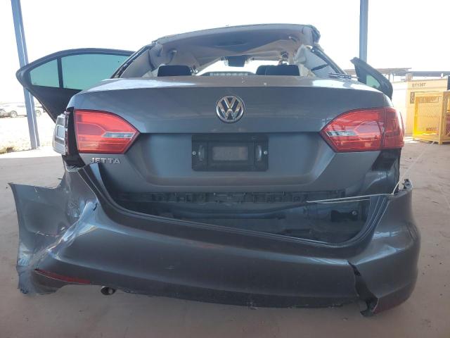 3VW2K7AJ9EM287195 - 2014 VOLKSWAGEN JETTA BASE 灰色 照片 6