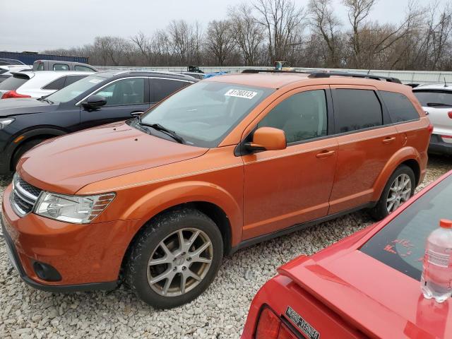 3D4PG1FG5BT538822 - 2011 DODGE JOURNEY MAINSTREET ORANGE photo 1