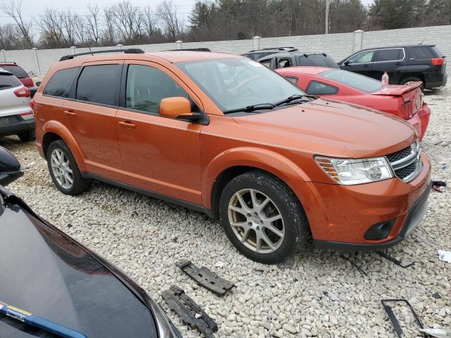 3D4PG1FG5BT538822 - 2011 DODGE JOURNEY MAINSTREET ORANGE photo 4