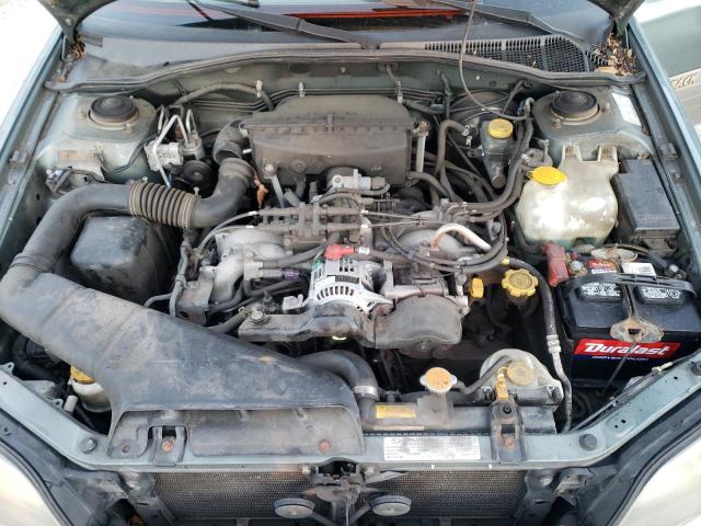 4S3BH675617642544 - 2001 SUBARU LEGACY OUTBACK AWP 绿色 照片 12