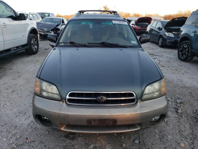 4S3BH675617642544 - 2001 SUBARU LEGACY OUTBACK AWP 绿色 照片 5
