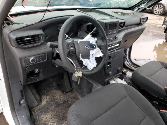1FM5K8ABXNGA01522 - 2022 FORD EXPLORER POLICE INTERCEPTOR თეთრი ფოტო 8