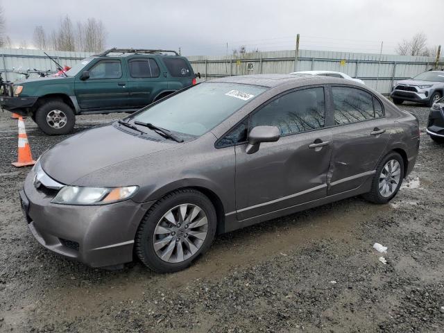 19XFA16959E017559 - 2009 HONDA CIVIC EXL ნაცრისფერი ფოტო 1