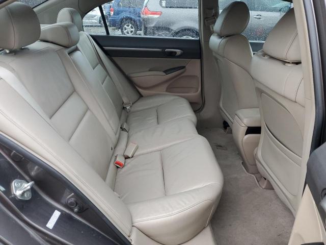 19XFA16959E017559 - 2009 HONDA CIVIC EXL ნაცრისფერი ფოტო 10