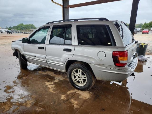 1J4GX48S74C347167 - 2004 JEEP GRAND CHER LAREDO SILVER photo 2