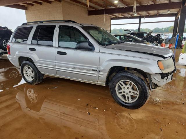 1J4GX48S74C347167 - 2004 JEEP GRAND CHER LAREDO SILVER photo 4