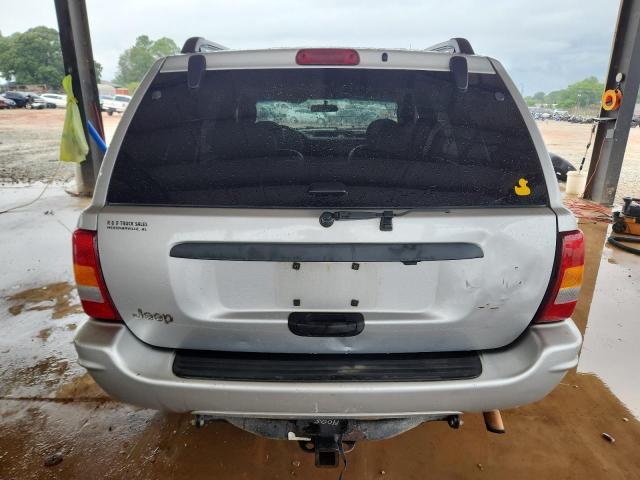 1J4GX48S74C347167 - 2004 JEEP GRAND CHER LAREDO SILVER photo 6