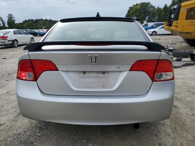 1HGFA16537L044360 - 2007 HONDA CIVIC LX SILVER photo 6