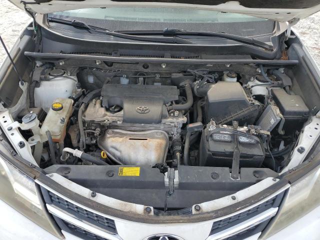 JTMZFREVXEJ000300 - 2014 TOYOTA RAV4 LE WHITE photo 12