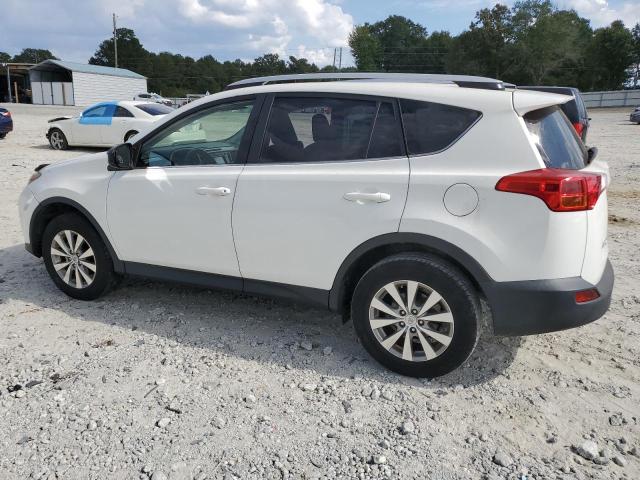 JTMZFREVXEJ000300 - 2014 TOYOTA RAV4 LE WHITE photo 2