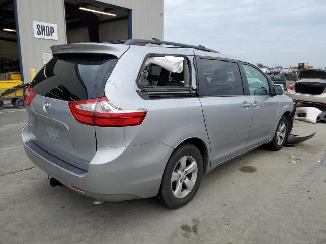 5TDKZ3DC6HS875600 - 2017 TOYOTA SIENNA LE GRAY photo 3