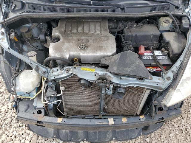 5TDZK22C19S253262 - 2009 TOYOTA SIENNA XLE 蓝色 照片 12