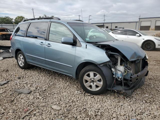 5TDZK22C19S253262 - 2009 TOYOTA SIENNA XLE 蓝色 照片 4