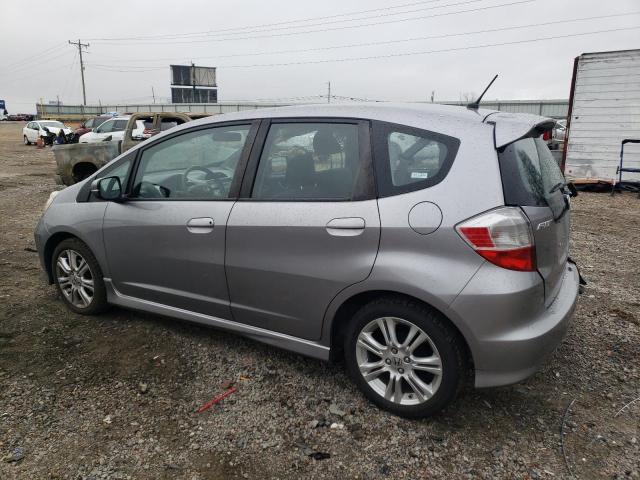 JHMGE88419S001230 - 2009 HONDA FIT SPORT SILVER photo 2