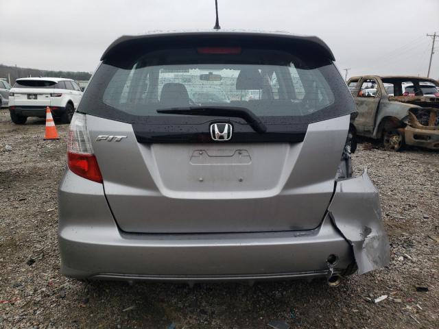 JHMGE88419S001230 - 2009 HONDA FIT SPORT SILVER photo 6