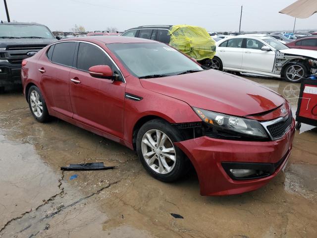 5XXGM4A73CG080452 - 2012 KIA OPTIMA LX RED photo 4