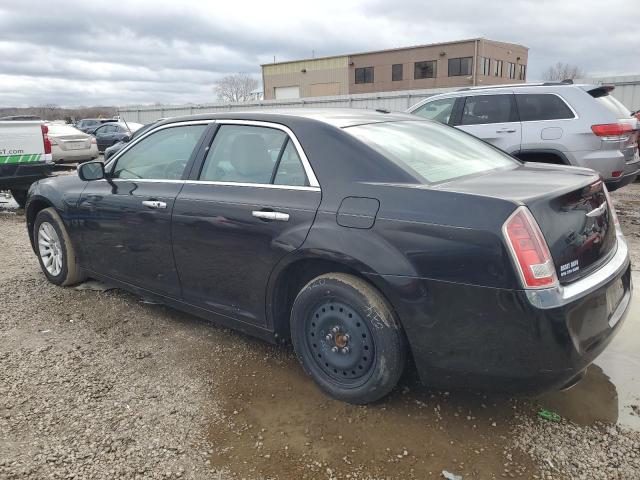 2C3CA4CG0BH526349 - 2011 CHRYSLER 300 BLACK photo 2