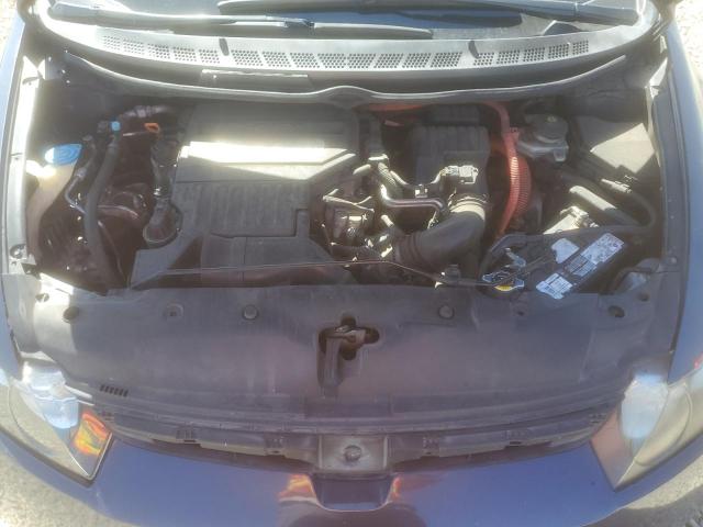 JHMFA36208S015792 - 2008 HONDA CIVIC HYBRID GRAY photo 11
