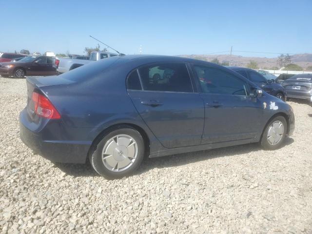 JHMFA36208S015792 - 2008 HONDA CIVIC HYBRID GRAY photo 3