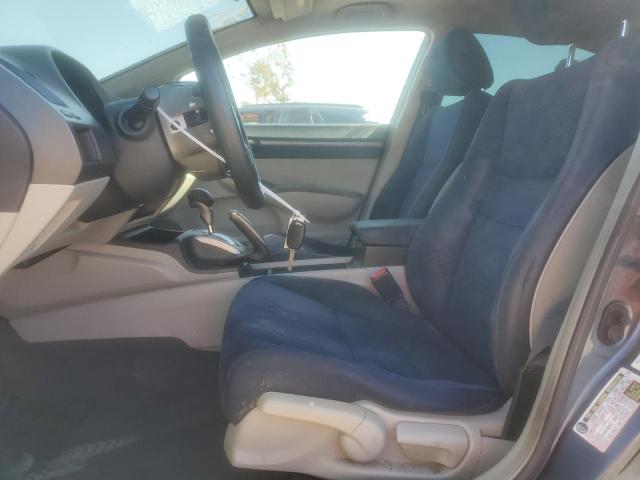 JHMFA36208S015792 - 2008 HONDA CIVIC HYBRID GRAY photo 7