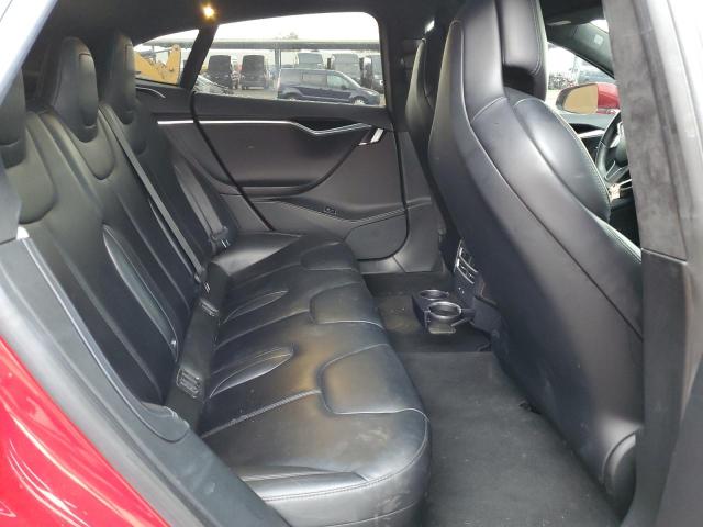 5YJSA1E15HF198732 - 2017 TESLA MODEL S RED photo 10