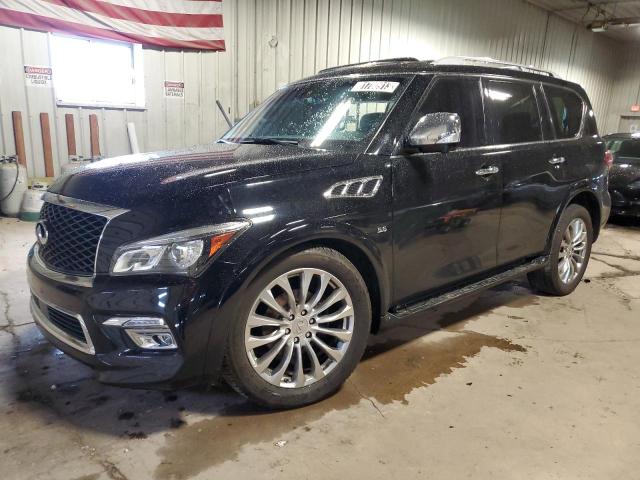 JN8AZ2NE3G9121271 - 2016 INFINITI QX80 BLACK photo 1